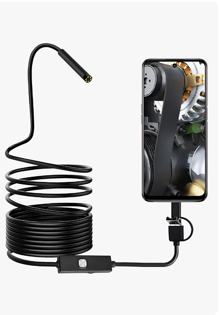 MINI CAMARA ENDOSCOPICA ANDROID/WIN/MAC - 1
