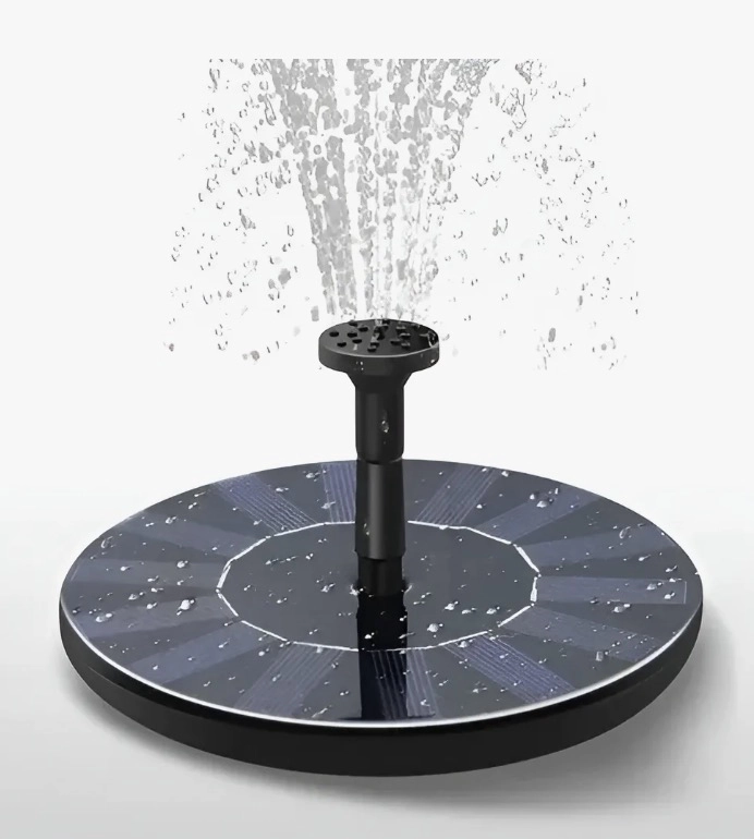FUENTE AGUA SOLAR BOMBA RIEGO PISCINA - 2