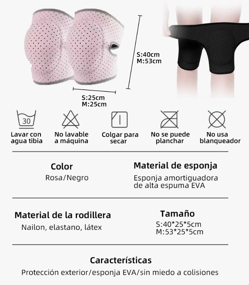 PAR RODILLERAS VOLEIBOL PATINAJE S - 2