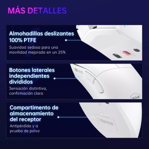 MOUSE GAMER MACHENIKE L8 MAX - 2