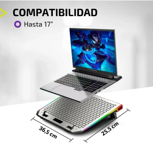 BASE VENTILADOR ENFRIADOR NOTEBOOK - 3