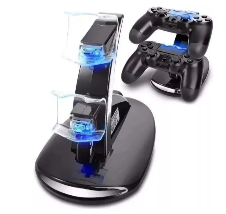 KIT AUDIFONOS GAMER + PS4 CARGADOR DOBLE + CONTROL PS4 - 3