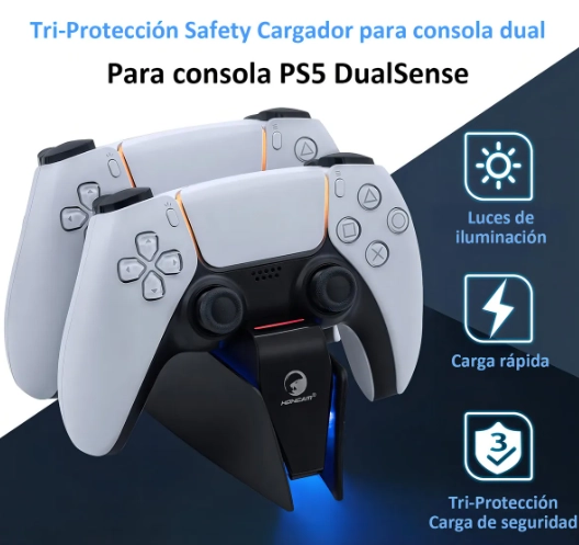 BASE CARGADOR PS5 - 3