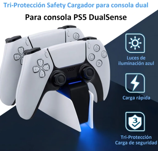 BASE CARGADOR PARA CONSOLA SOPORTE PS5 - 2