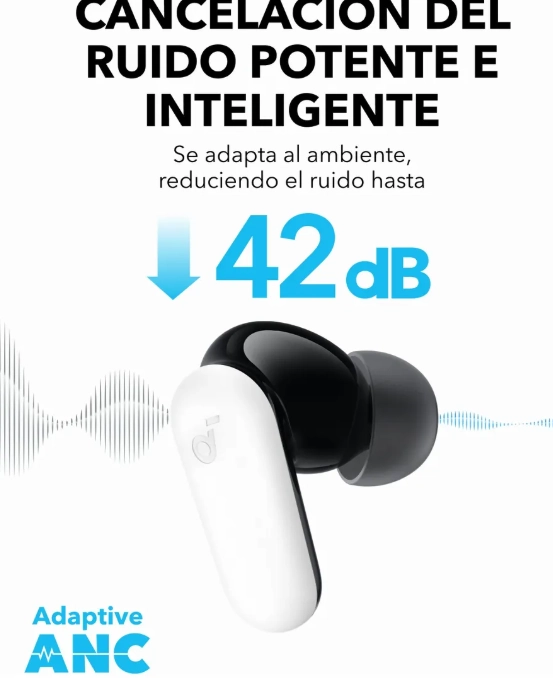 AUDIFONOS BLUETOOTH SOUNDCORE - 3