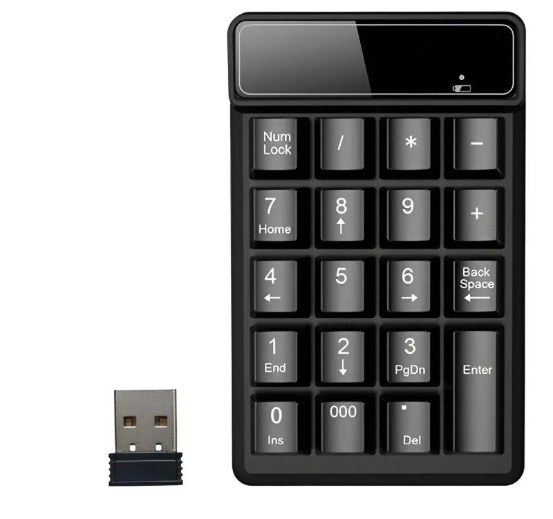 TECLADO MECANICO DIGITAL INALAMBRICO USB - 1