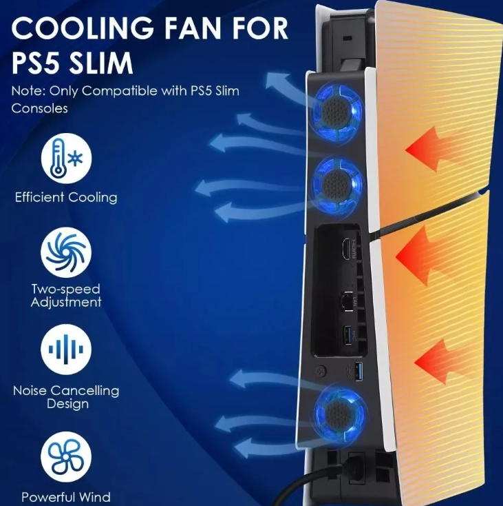 VENTILADOR DE ENFRIAMIENTO PARA CONSOLA PS5 - 2