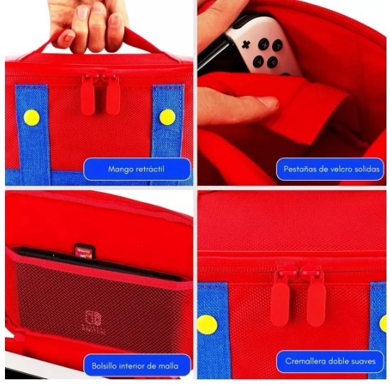 ESTUCHE FUNDA PARA NINTENDO SWITCH / OLED - 2