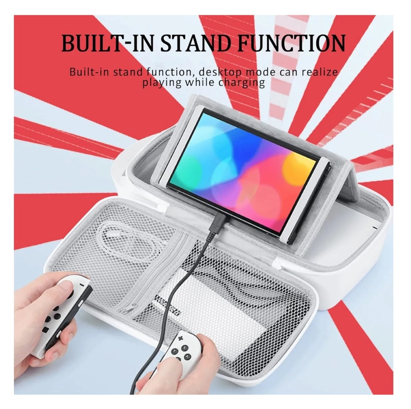 ESTUCHE FUNDA PARA NINTENDO SWITCH OLED - 5