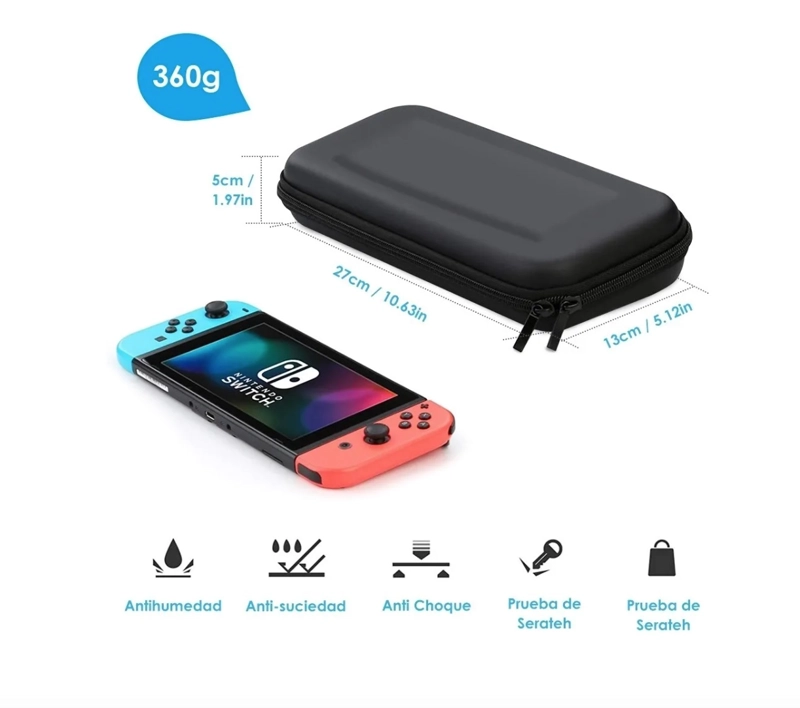 ESTUCHE PROTECTOR PARA NINTENDO SWITCH - 6