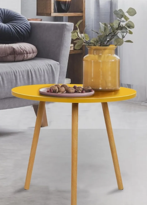 MESA CENTRO MINIMALISTA MADERA - 2