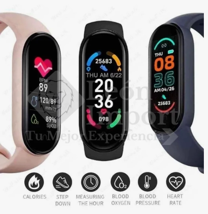 RELOJ SMART BAND PULSERA INTELIGENTE - 2