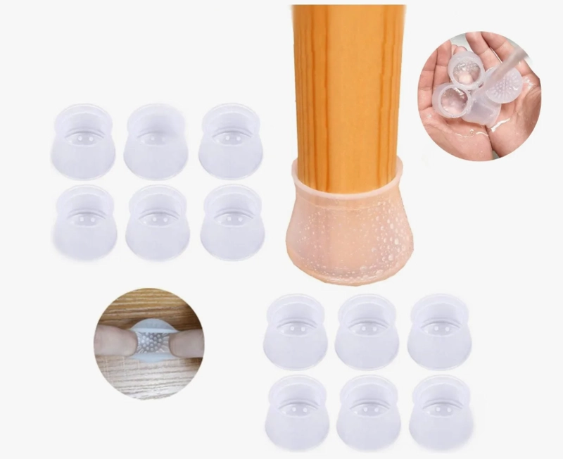 8PCS PROTECTOR GRUESO SILICONA - 1