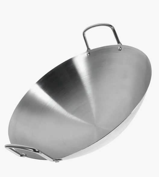 DISCO WOK 50CM ACERO INOXIDABLE - 3