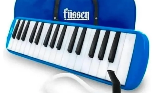 MELODICA 32 NOTAS FUSSEN ESTUCHE BOQUILLA AZUL - 3