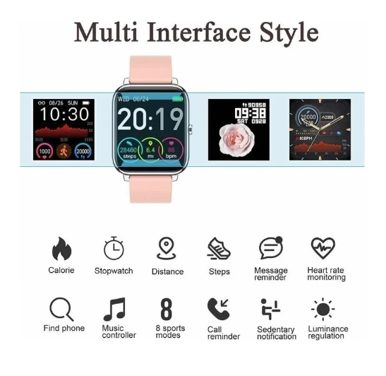 SMARTWATCH MUJER HOMBRE RELOJ INTELIGENTE - 3