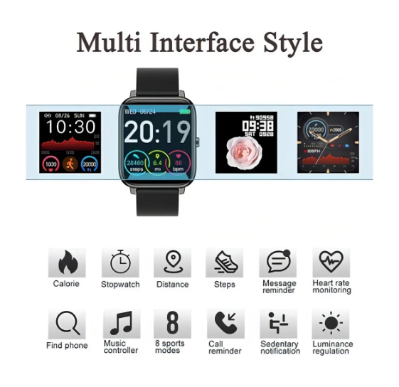 SMARTWATCH MUJER HOMBRE RELOJ INTELIGENTE - 2