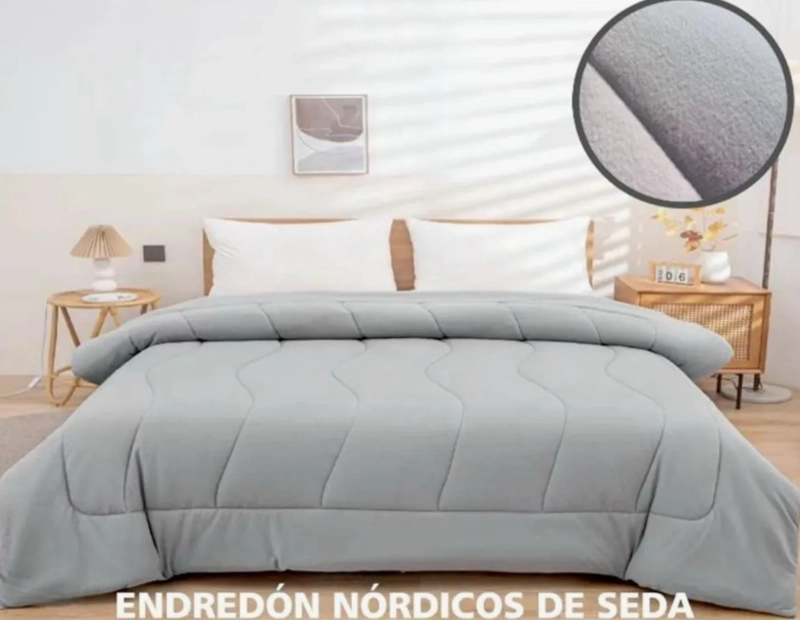 EDREDON NORDICO PLUMON ACOLCHADO 1.5 PLAZA - 2