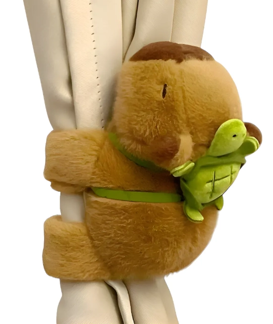 CAPIBARA MOCHILA TORTUGA PELUCHE LLAVERO - 1
