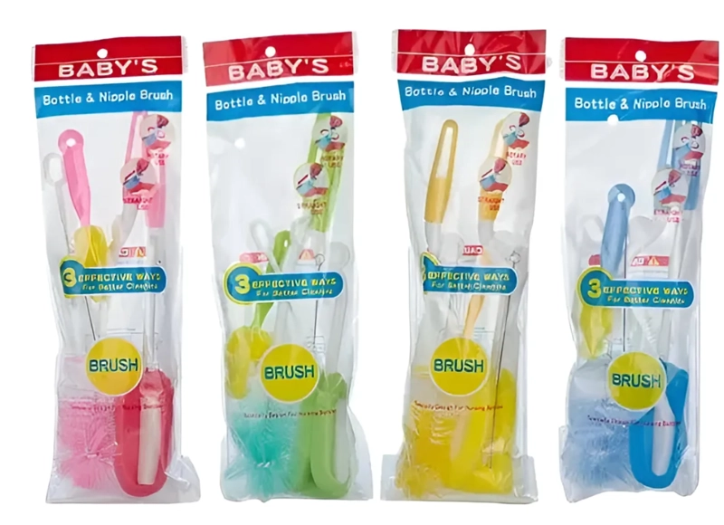 SET DE CEPILLOS PARA LIMPIAR MAMADERAS - 1