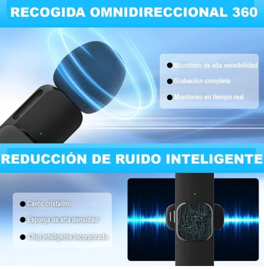 MICROFONO LAVALIER INALAMBRICO - 3