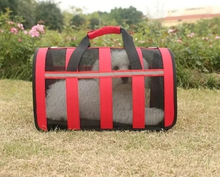 BOLSO TRANSPORTE MASCOTAS TALLA M 41X26X26 - 2