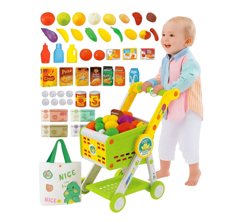 JUGUETE CARRITO DE COMPRAS 31 ACCESORIOS - 1