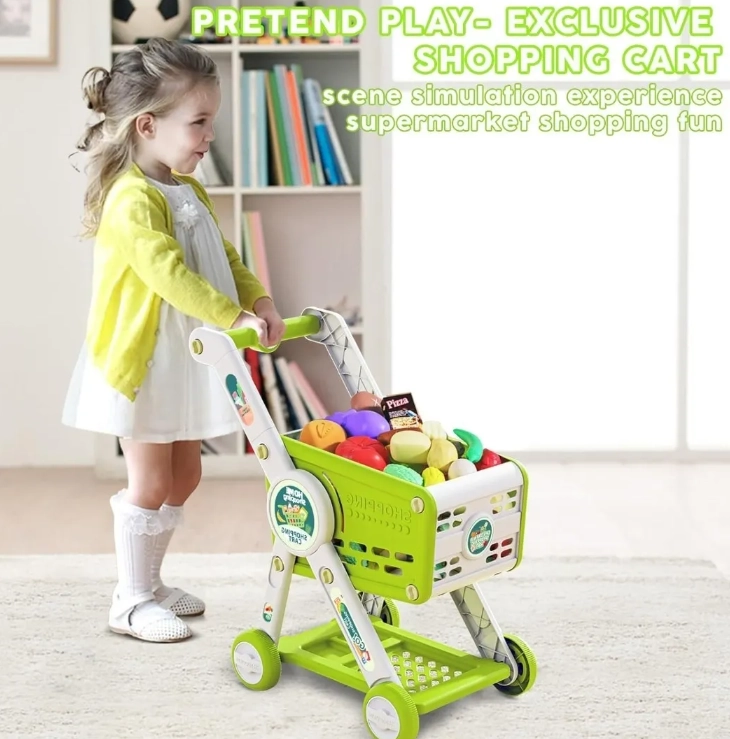 JUGUETE CARRITO DE COMPRAS 31 ACCESORIOS - 3