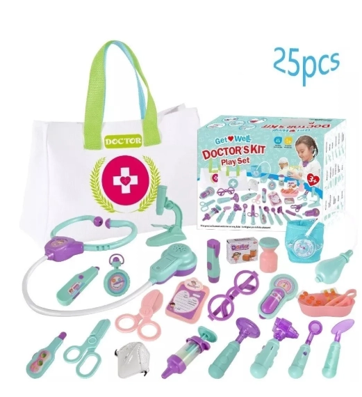 SET JUGUETES DOCTOR NIÑOS CON LUZ Y SONIDO - 1