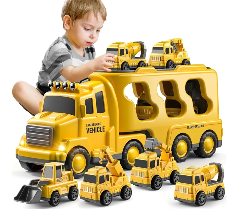 5 EN 1 CAMION DE CONSTRUCCION JUGUETES  NIÑOS - 1
