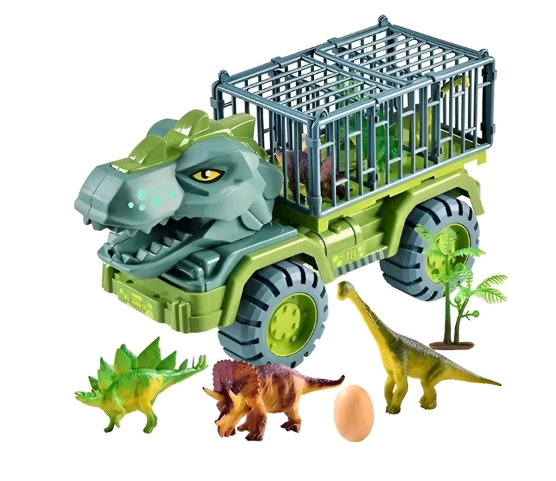 CAMION DINOSAURIO TRANSPORTE TRICERATOPS - 1