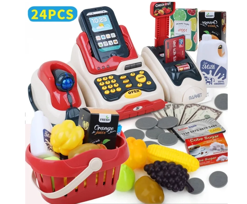 CAJA REGISTRADORA DE JUGUETE PARA NIÑOS - 2
