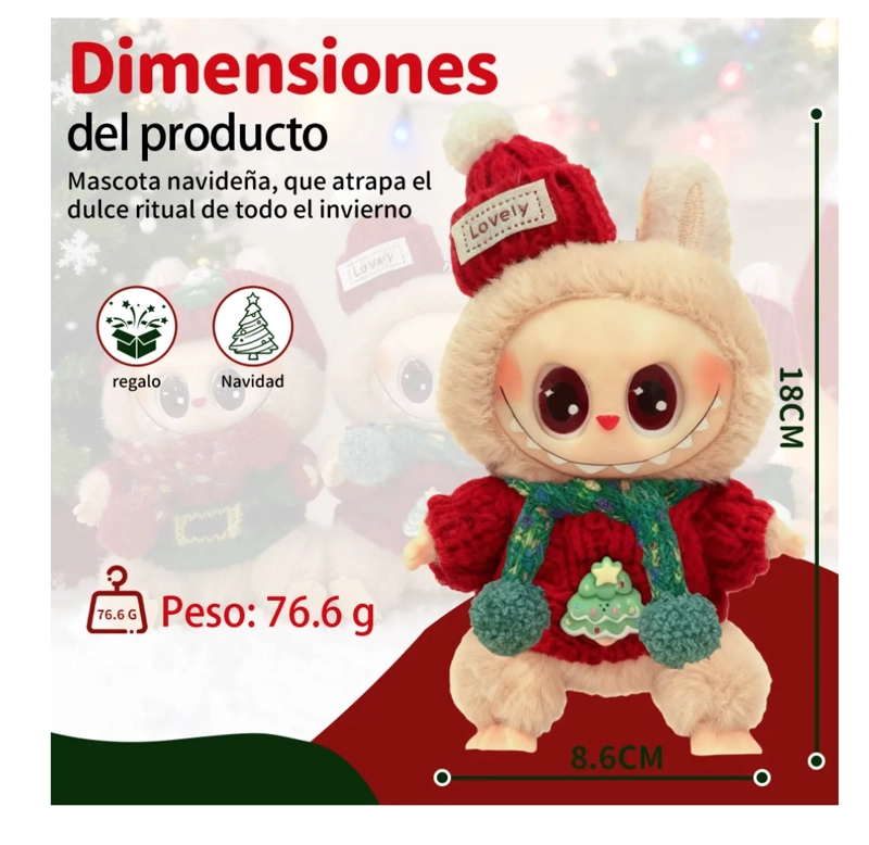 LABUBU THE MONSTERS NAVIDAD - 2