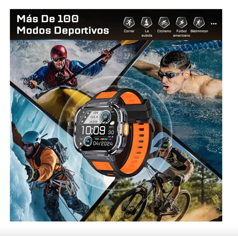 SMARTWATCH INTELIGENTE LINTERNA - 3