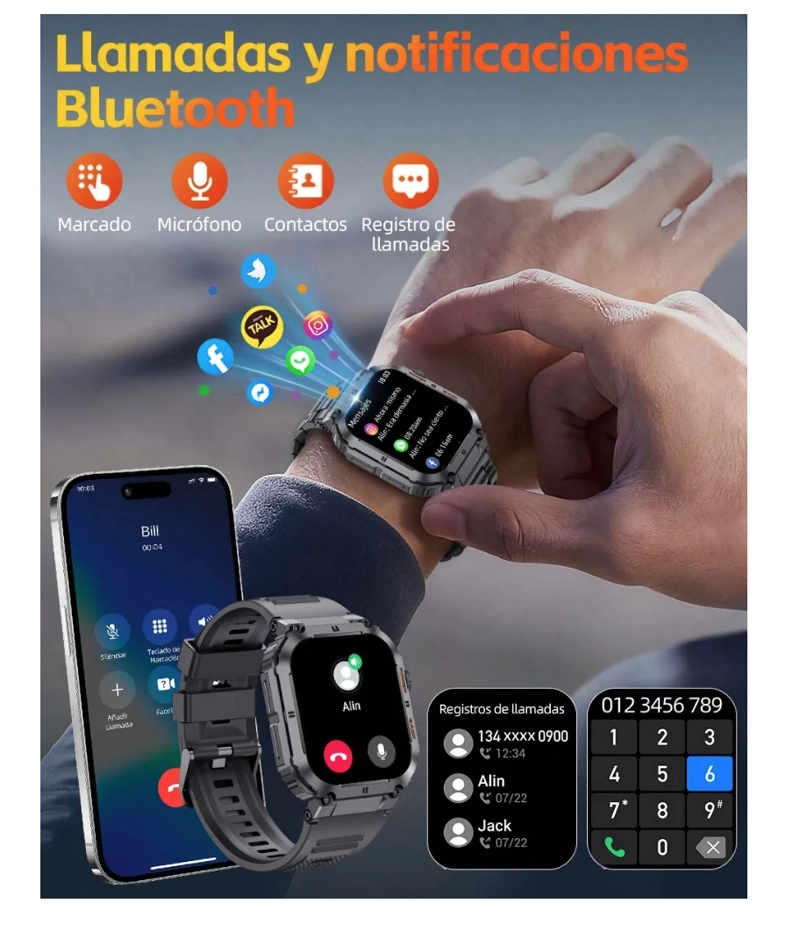 SMARTWATCH INTELIGENTE SPORT - 3