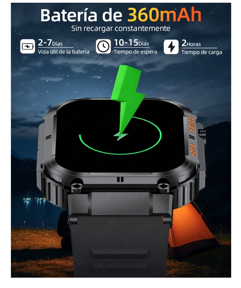 SMARTWATCH INTELIGENTE SPORT - 5