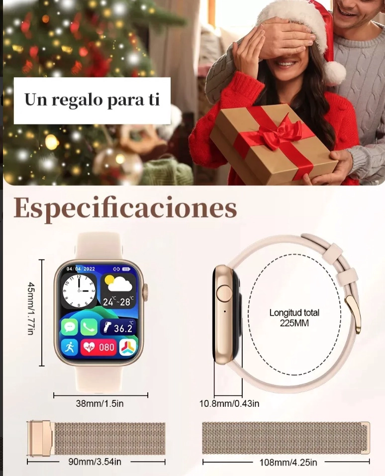 RELOJ SMART WATCH MUJER - 2