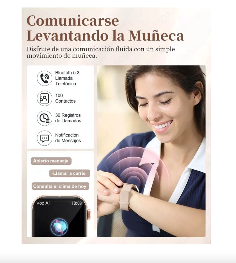 RELOJ SMART WATCH MUJER - 4