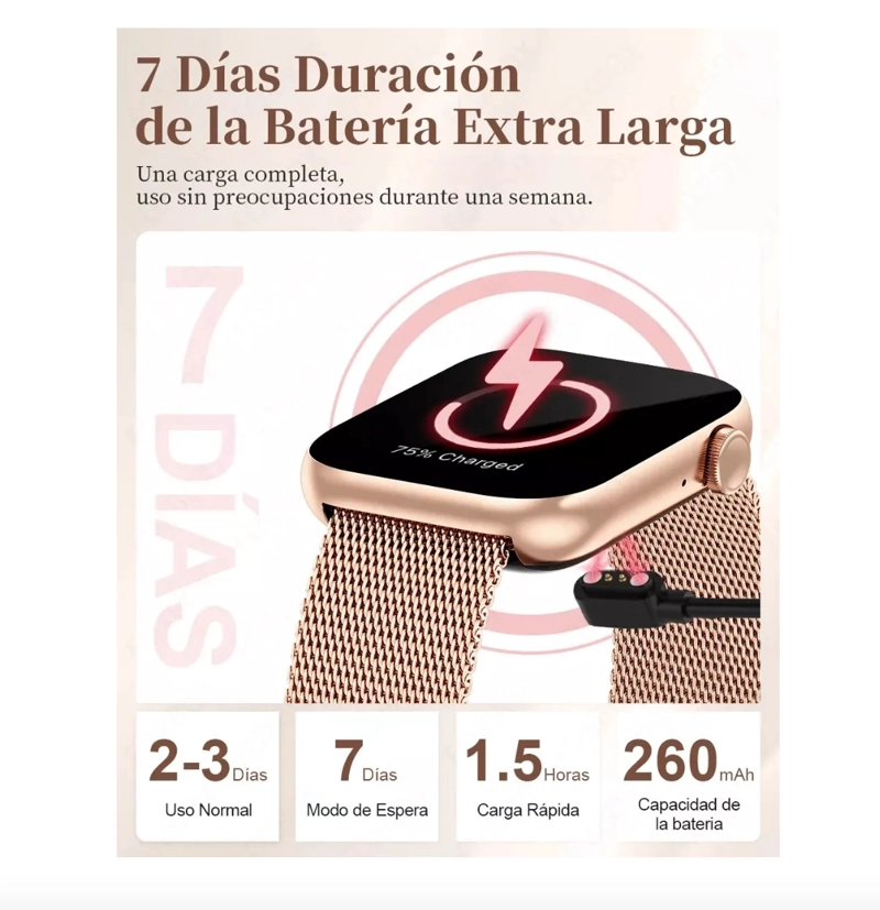 RELOJ SMART WATCH MUJER - 8