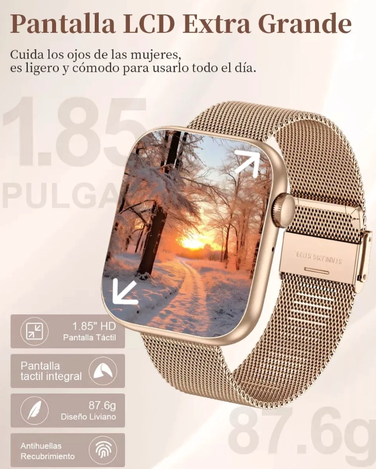 RELOJ SMART WATCH MUJER - 10