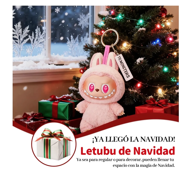 LABUBU SENTADO MACARON THE MONSTERS - 3