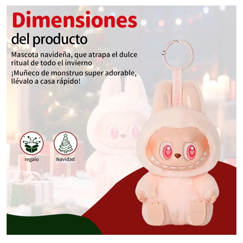 LABUBU SENTADO MACARON THE MONSTERS - 6