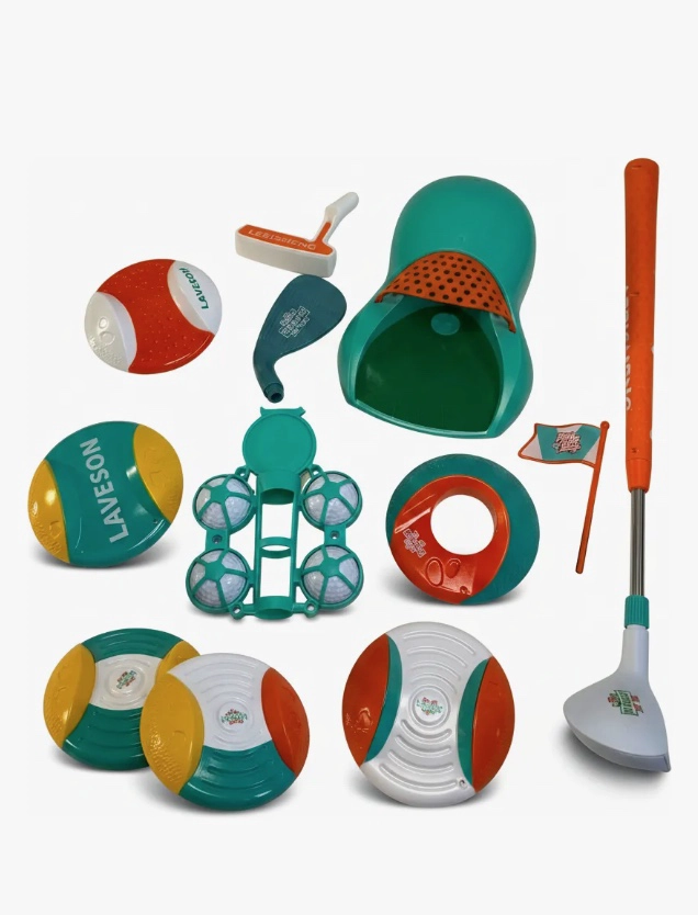 SET DE GOLF INFANTIL CON LANZADOR AUTOMATICO DE PELOTAS - 2