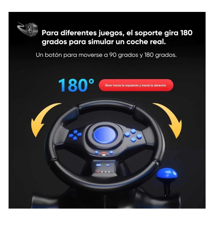 VOLANTE DE JUEGO USB - 2