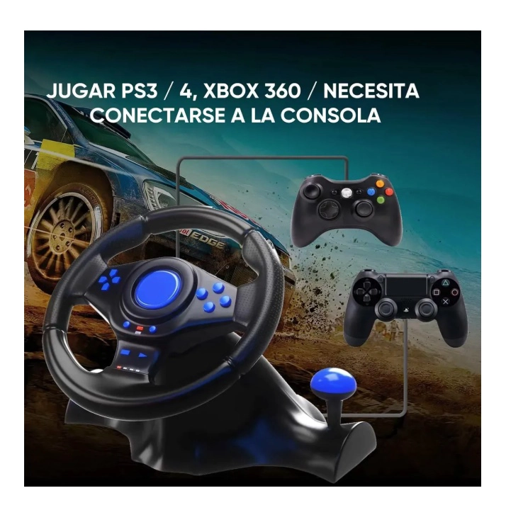 VOLANTE DE JUEGO USB - 3