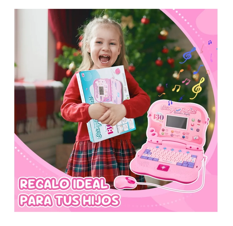 COMPUTADOR EDUCATIVO INFANTIL INGLE S Y ESPAÑOL - 6