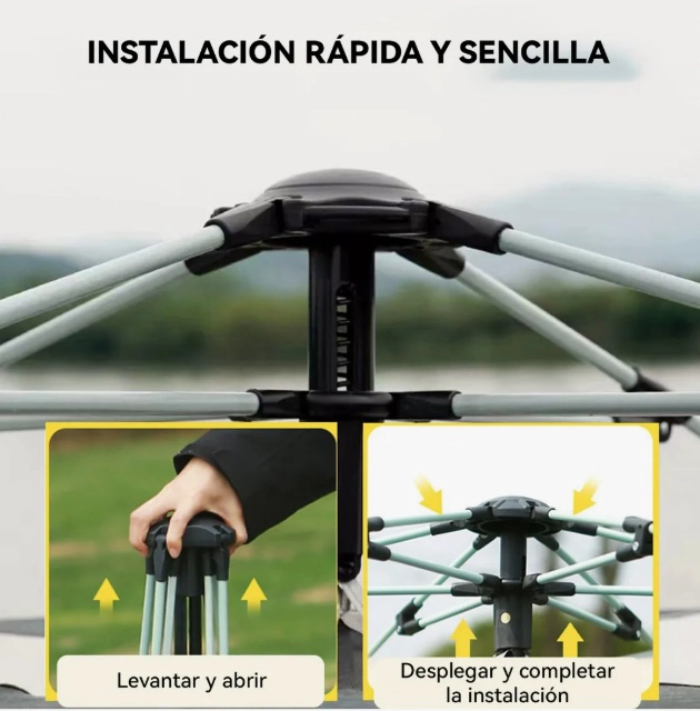 CARPA INSTANT CAMPING 4 PERSONAS - 7