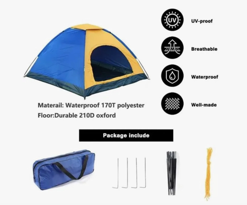 CARPA CAMPING CARPA 3 PERSONAS - 2