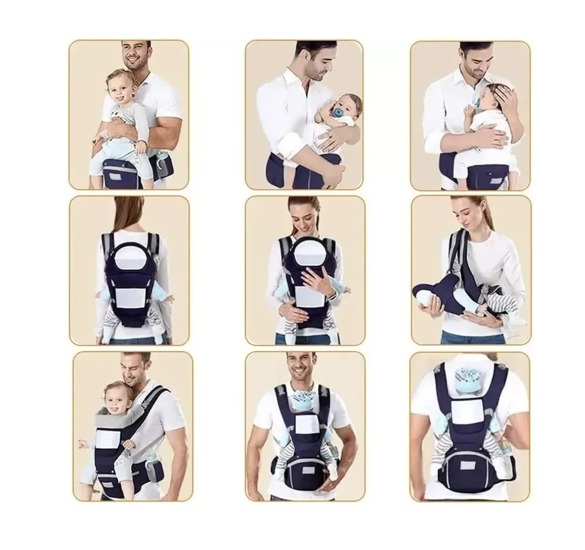 MOCHILA PORTA BEBES ERGONOMICA - 5