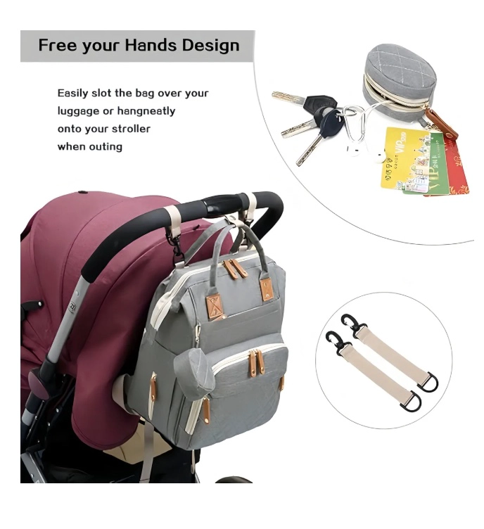 BOLSO MOCHILA MATERNAL - 7